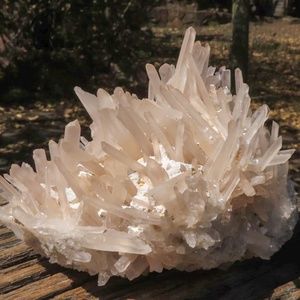 100%Natural Tangerine Quartz Clusters